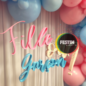 Fille ou Garçon – Mot Géant