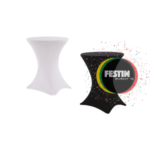 Table mange debout avec housse Phantom
