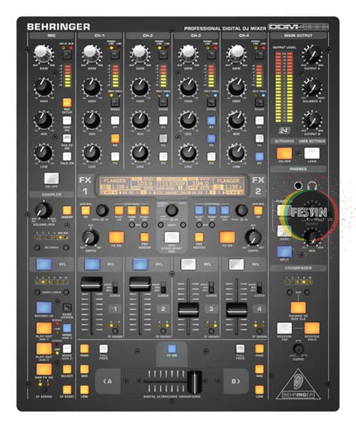 Table de mixage Gemini 3 voies - Instruments de musique