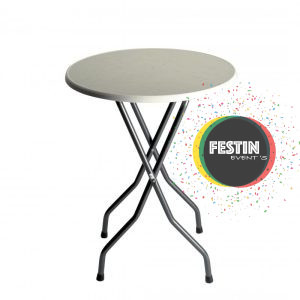 Table Mange Debout Pliante sans housse