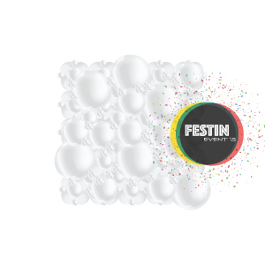 Mur de ballons organiques