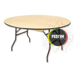 Table ronde Ø 180cm Bois